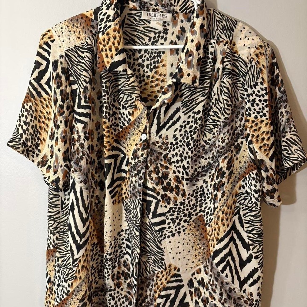 vintage truffles blouse
